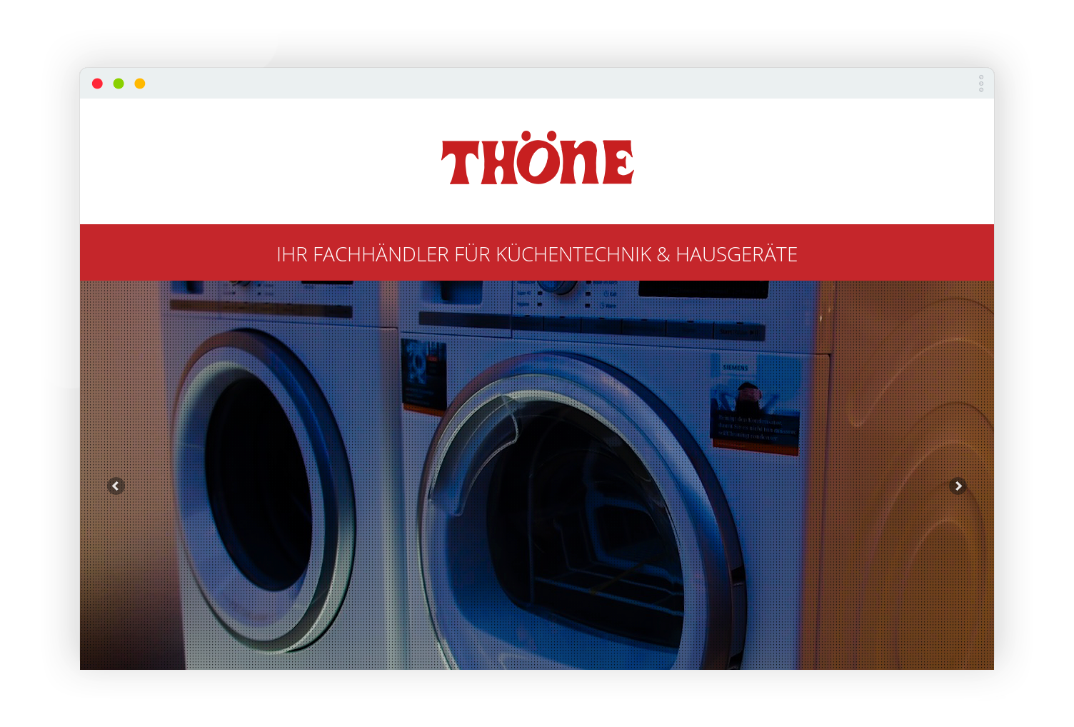 THÖNE VON UNS IST: WEBDESIGN & SUCHMASCHINEN-OPTIMIERUNG